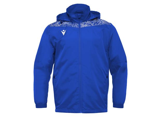 Lahti Showerjacket BLÅ/HVIT L Vann- og vindavstøtende jakke - Unisex 