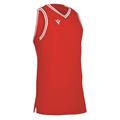 Freon Shirt RED XL Armløs basketdrakt - smal modell