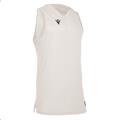 Freon Shirt WHT L Armløs basketdrakt - smal modell