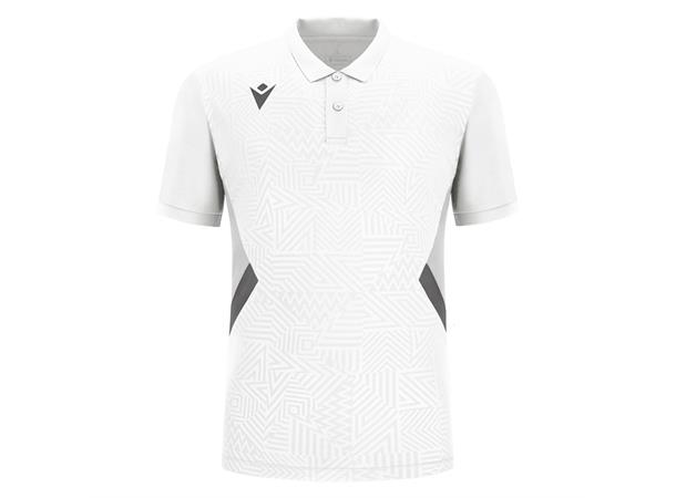 Rap Polo WHT/ANT S Teknisk poloskjorte - Unisex 