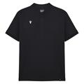 Nisiros Icon stretch korean polo BLK XL Poloskjorte Uten krage - Unisex