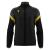 ODIN full zip top BLK/YEL M Jakke med kontrastdetaljer 